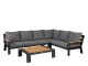 Exotan | Loungeset Valerie Rechts | Antracite